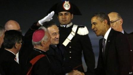У масона Обамы и иезуита папы Франциска общая цель
